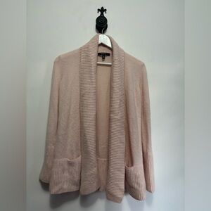 Saks Fifth Avenue Blush 100% Cashmere Cardigan